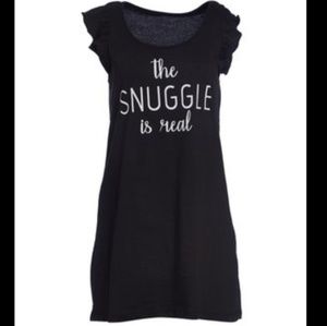 Snuggle is Real- Long Sleep Shirt